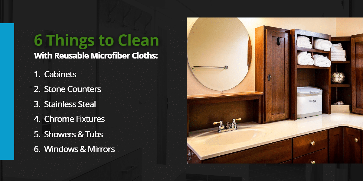 6 things to clean with reusable microfiber cloths | Clean Freaks