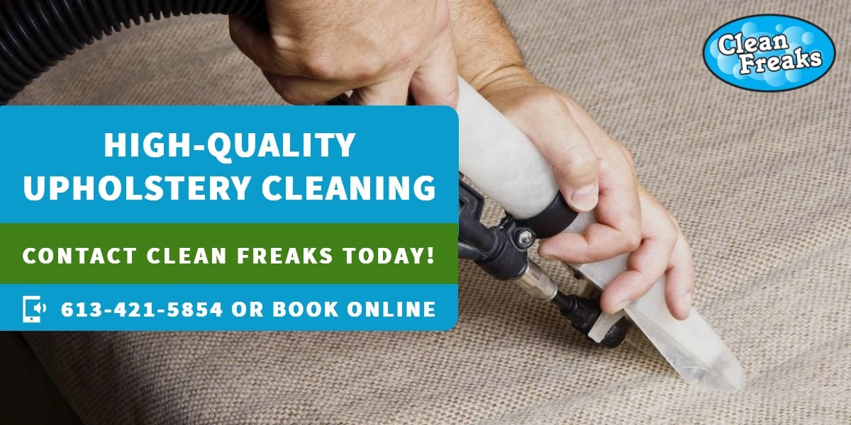 How to clean your upholstery | Clean Freaks