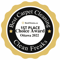 best carpet cleaning award logo