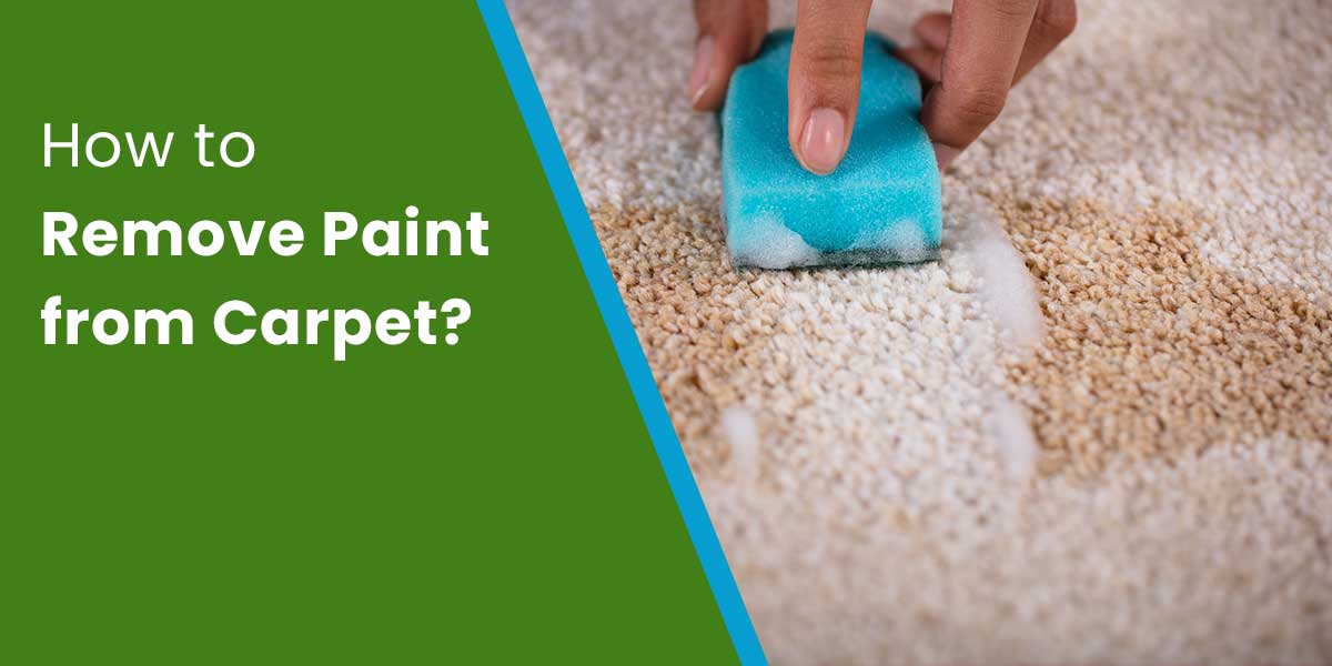 How to Remove Paint from Carpet